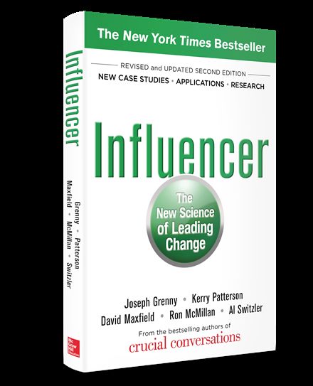 Обложка книги «Влиятельный человек_Influencer»